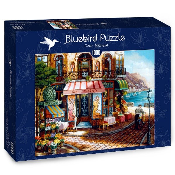 Bluebird Puzzle (70124) - "Chez Michelle" - 1000 piezas