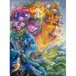 Buffalo Games (11726) - Josephine Wall: "The Three Graces" - 1000 piezas
