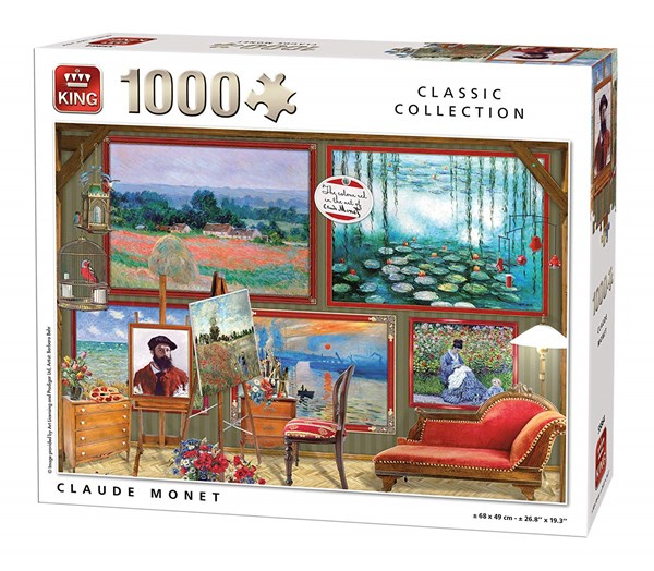 King International (55864) - "Claude Monet" - 1000 piezas