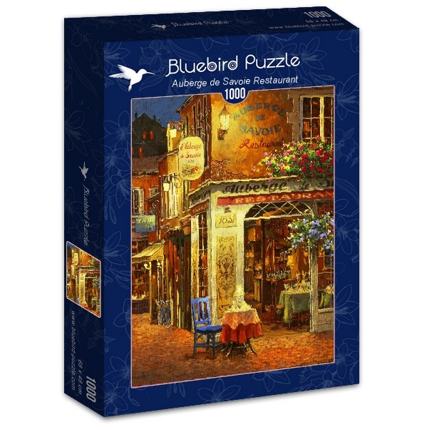 Bluebird Puzzle (70214) - Viktor Shvaiko: "Auberge de Savoie Restaurant" - 1000 piezas