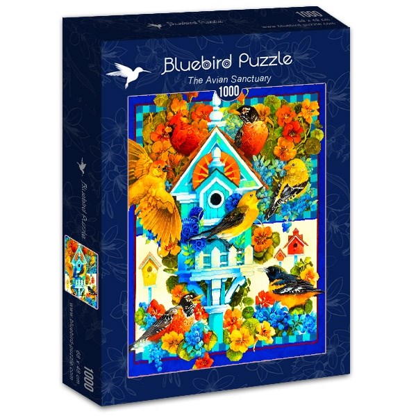 Bluebird Puzzle (70420) - David Galchutt: "The Avian Sanctuary" - 1000 piezas