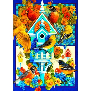 Bluebird Puzzle (70420) - David Galchutt: "The Avian Sanctuary" - 1000 piezas