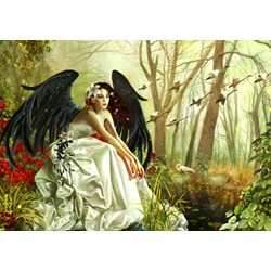 Bluebird Puzzle (70427) - Nene Thomas: "Swan Song" - 1000 piezas