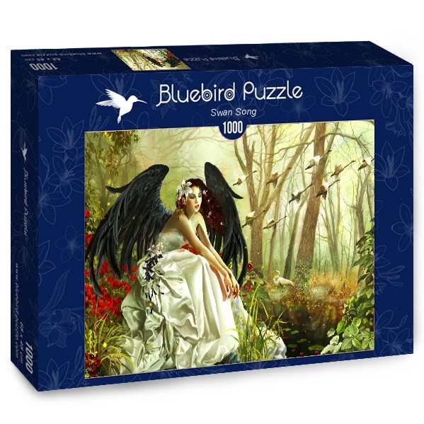 Bluebird Puzzle (70427) - Nene Thomas: "Swan Song" - 1000 piezas