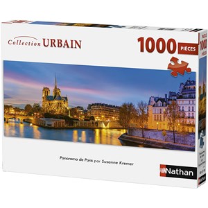 Nathan (87577) - "Paris, France" - 1000 piezas