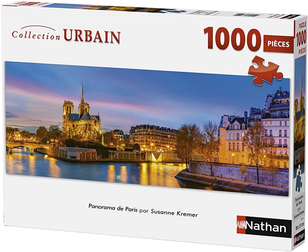 Nathan (87577) - "Paris, France" - 1000 piezas