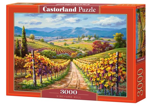 Castorland (300587) - "Vineyard hill" - 3000 piezas