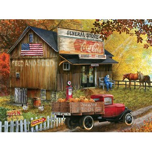 SunsOut (28649) - Tom Wood: "Seed and Feed General Store" - 1000 piezas