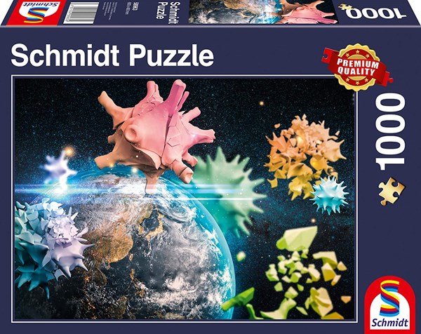 Schmidt Spiele (58963) - "Planet Earth 2020" - 1000 piezas