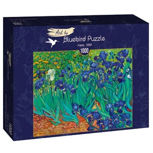Bluebird Puzzle (60006) - Vincent van Gogh: "Irises, 1889" - 1000 piezas