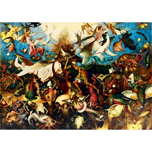 Bluebird Puzzle (60032) - Pieter Brueghel the Elder: "The Fall of the Rebel Angels, 1562" - 1000 piezas