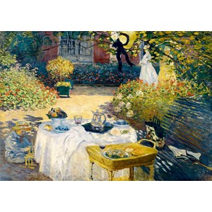 Bluebird Puzzle (60040) - Claude Monet: "The Lunch, 1873" - 1000 piezas