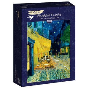 Bluebird Puzzle (60005) - Vincent van Gogh: "Café Terrace at Night, 1888" - 1000 piezas