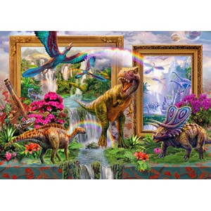 Bluebird Puzzle (70139) - Jan Patrik Krasny: "Dinoblend" - 1000 piezas