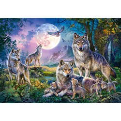 Schmidt Spiele (58954) - "Wolves" - 1500 piezas