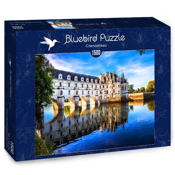 Bluebird Puzzle (70272) - "Chenonceau" - 1500 piezas