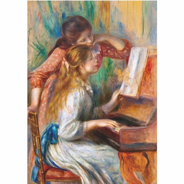 D-Toys (70272) - Pierre-Auguste Renoir: "Two Young Girls at the Piano" - 1000 piezas