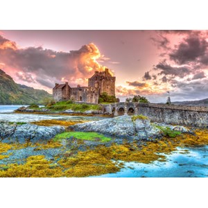 Bluebird Puzzle (70049) - "Eilean Donan Castle, Scotland" - 3000 piezas