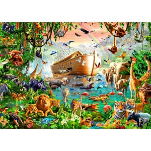 Bluebird Puzzle (70162) - Adrian Chesterman: "Noah's Ark" - 3000 piezas