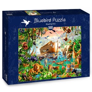 Bluebird Puzzle (70162) - Adrian Chesterman: "Noah's Ark" - 3000 piezas