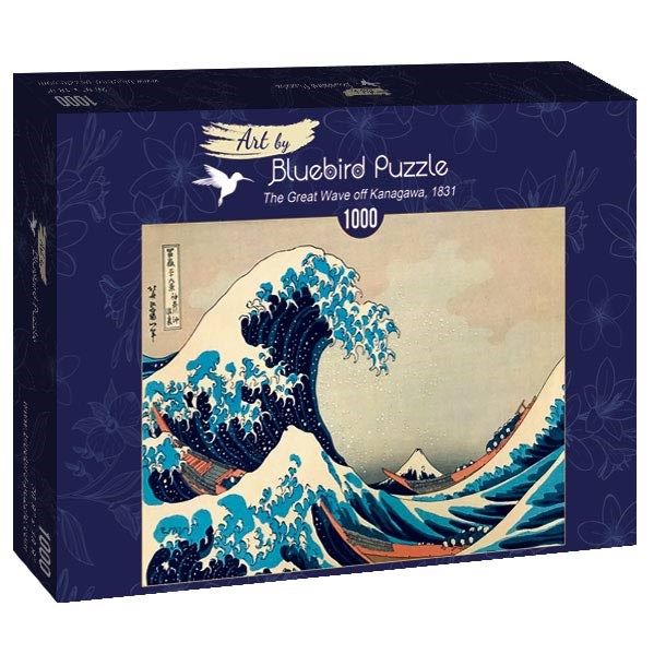 Bluebird Puzzle (60045) - Hokusai: "The Great Wave off Kanagawa, 1831" - 1000 piezas