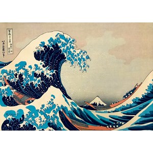 Bluebird Puzzle (60045) - Hokusai: "The Great Wave off Kanagawa, 1831" - 1000 piezas