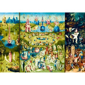 Bluebird Puzzle (60059) - Hieronymus Bosch: "The Garden of Earthly Delights" - 1000 piezas