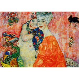 Bluebird Puzzle (60061) - Gustav Klimt: "The Women Friends, 1917" - 1000 piezas