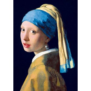 Bluebird Puzzle (60065) - Johannes Vermeer: "Girl with a Pearl Earring, 1665" - 1000 piezas