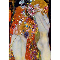 Bluebird Puzzle (60052) - Gustav Klimt: "Water Serpents II, 1907" - 1000 piezas