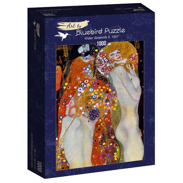 Bluebird Puzzle (60052) - Gustav Klimt: "Water Serpents II, 1907" - 1000 piezas