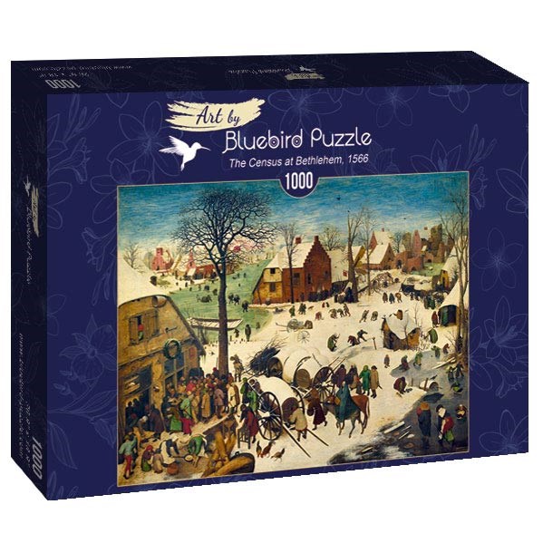 Bluebird Puzzle (60026) - Pieter Brueghel the Elder: "The Census at Bethlehem, 1566" - 1000 piezas