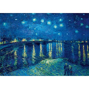 Bluebird Puzzle (60002) - Vincent van Gogh: "Starry Night over the Rhône, 1888" - 1000 piezas