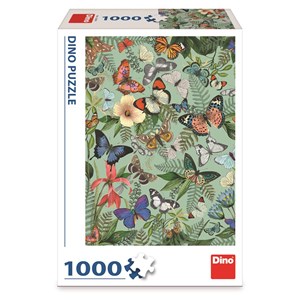 Dino (53286) - "Butterfly Meadow" - 1000 piezas