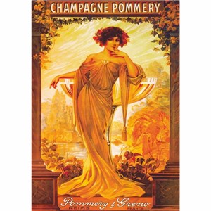 D-Toys (69474) - "Vintage Posters, Champagne Pommery" - 1000 piezas
