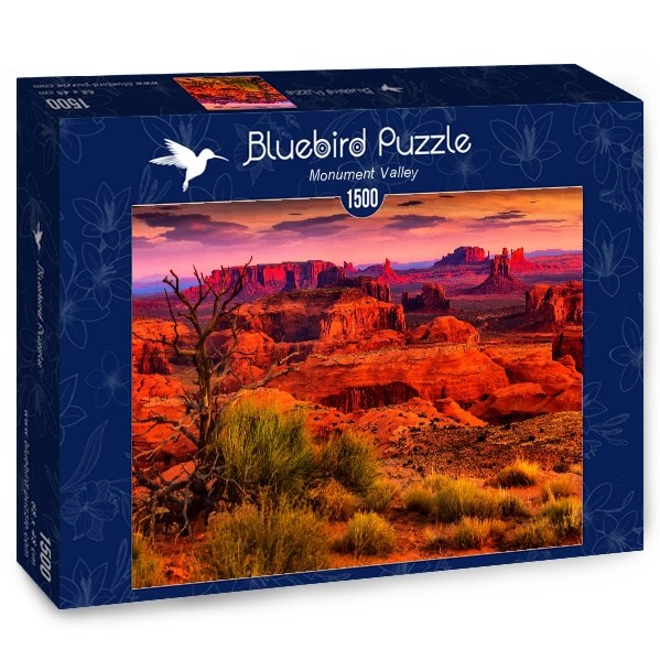 Bluebird Puzzle (70266) - "Monument Valley" - 1500 piezas