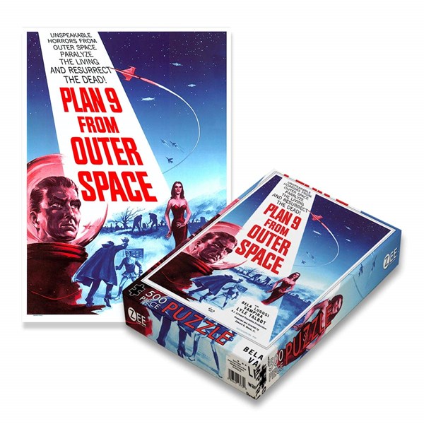 Zee Puzzle (18530) - "Plan 9 From Outer Space" - 500 piezas