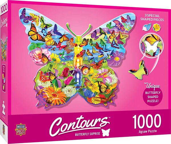 MasterPieces (72051) - "Butterfly" - 1000 piezas