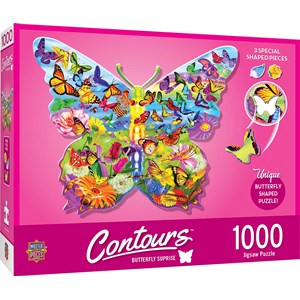 MasterPieces (72051) - "Butterfly" - 1000 piezas