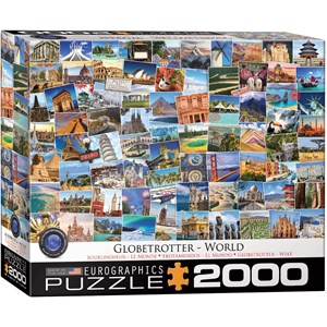 Eurographics (8220-5480) - "World Globetrotter" - 2000 piezas