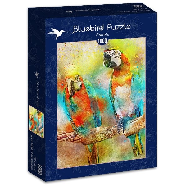 Bluebird Puzzle (70032) - "Parrots" - 1000 piezas