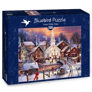 Bluebird Puzzle (70054) - Chuck Pinson: "Hope Runs Deep" - 2000 piezas