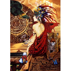 Bluebird Puzzle (70058) - "Aztec Dawn" - 1500 piezas