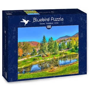 Bluebird Puzzle (70023) - "Stowe, Vermont, USA" - 1000 piezas
