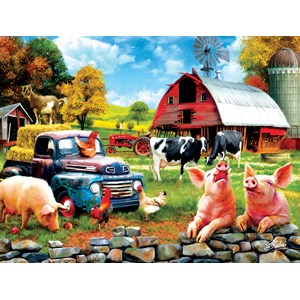 SunsOut (42063) - Sharon Steele: "Farm Days" - 1000 piezas