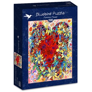 Bluebird Puzzle (70431) - Sally Rich: "Passion Flower" - 1500 piezas