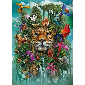 Schmidt Spiele (58960) - "King of the Jungle" - 1000 piezas