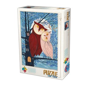 D-Toys (75758) - "Owl Tales" - 1000 piezas