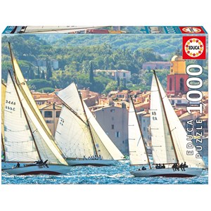 Educa (16755) - "Sailing At Saint Tropez" - 1000 piezas