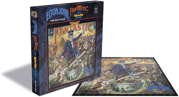Zee Puzzle (26215) - "Elton John, Captain Fantastic" - 1000 piezas